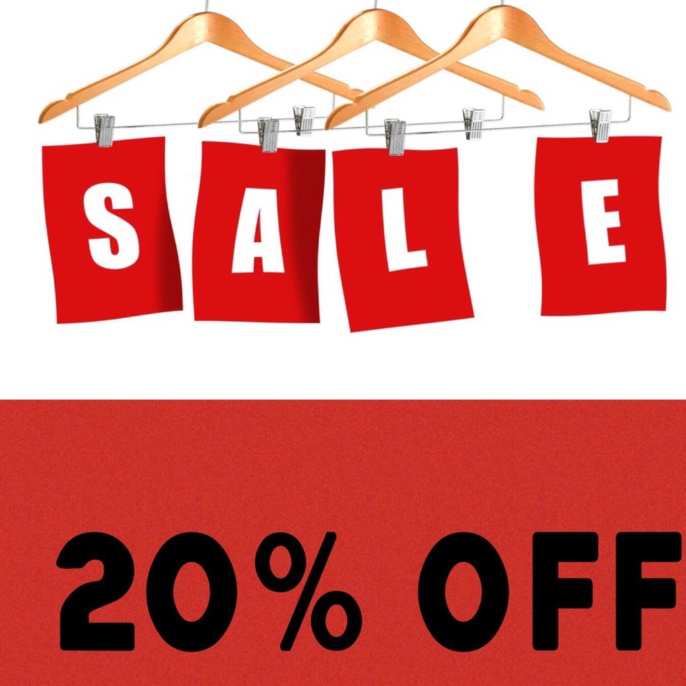 Sale! 20 % off in the bundles
